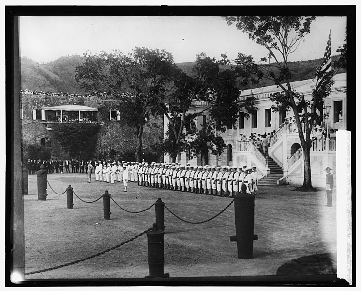 File:Raising the American flag in the Danish West Indies LCCN2016826645.jpg