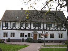 Sitz der Samtgemeindeverwaltung im Rathaus von Bodenwerder und zugleich Geburtshaus des Baron von Münchhausen