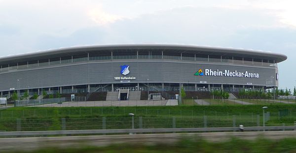 PreZero Rhein-Neckar-Arena, the senior team's current stadium.