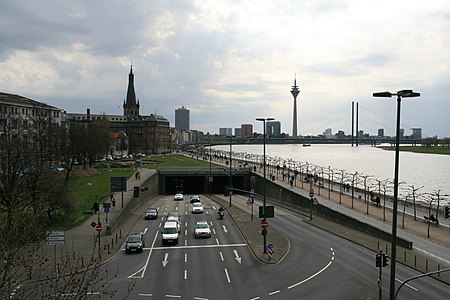 Rheinalleetunnel Duesseldorf