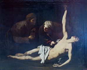 St Sebastian Cured by St Irene