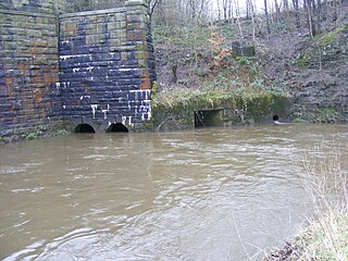 Wrigley Brook river in the United Kingdom