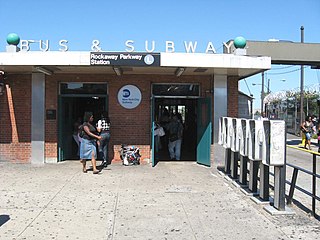 <span class="mw-page-title-main">Canarsie–Rockaway Parkway station</span> New York City Subway station in Brooklyn