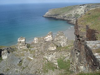 <span class="mw-page-title-main">Tintagel Slate Quarries</span> Series of quarries in Cornwall, England