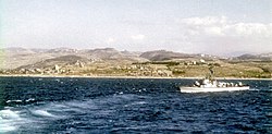 אח"י רומח סער 4.5 מול חוף לבנון 1982