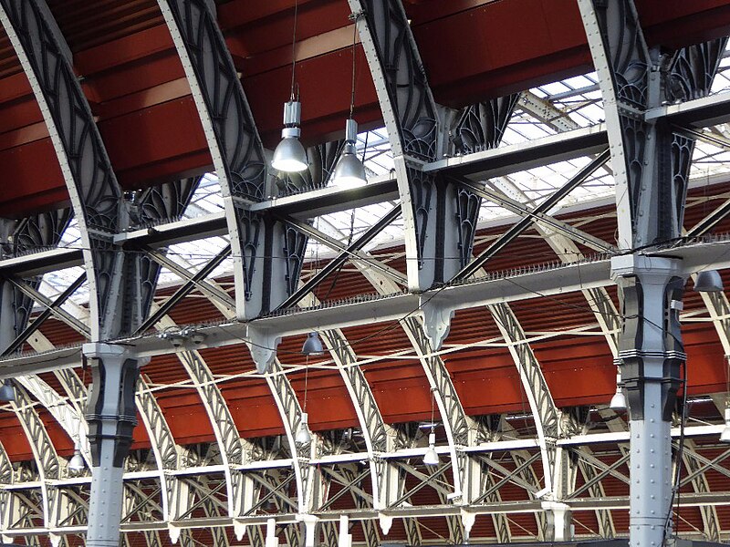 File:Roof of Paddington Station - geograph.org.uk - 5615470.jpg