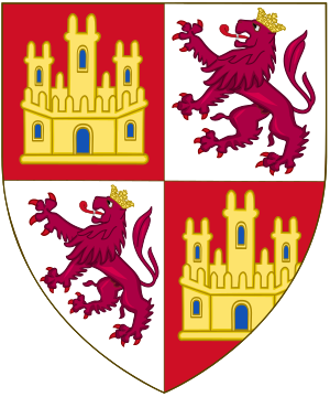 Royal Coat of Arms of the Crown of Castile (1284-1390).svg