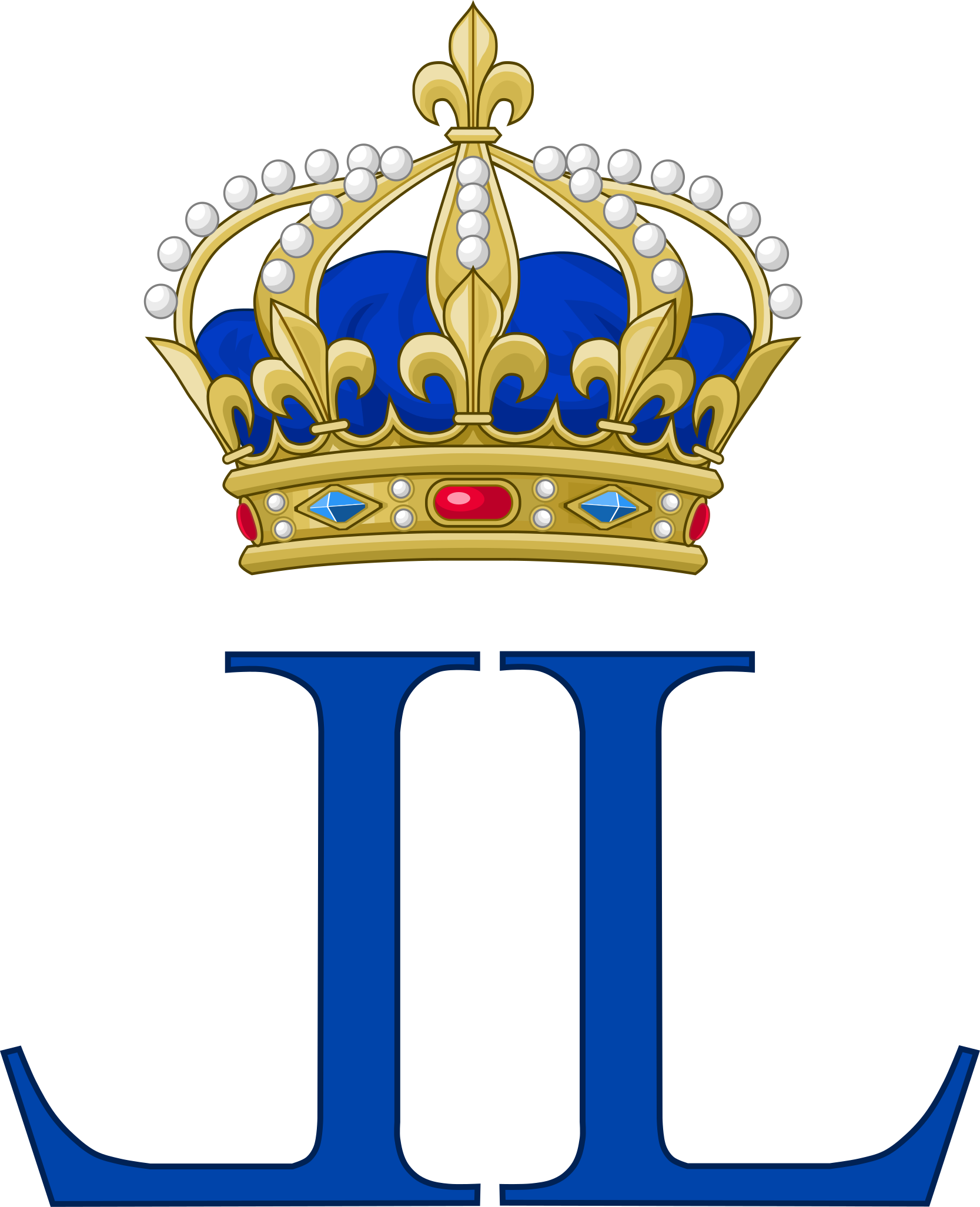 File:Monogram Louis XVIII cour Carree Louvre.jpg - Wikimedia Commons