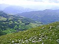 Čeština: Výhled z horského masivu Bitovnja, BiH English: View from the Bitovnja hills, BiH
