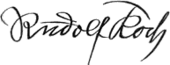 signature de Rudolf Koch