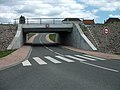 English: Henri Dunant Street, in Varennes-sur-Allier, passing under the railway [8928] Français : Rue Henri Dunant, à Varennes-sur-Allier, passant sous la voie ferrée [8928]