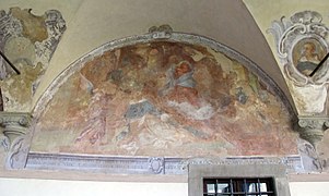 S. marco, chiostro di San Domenico, lunette di a.  gherardini 03.JPG