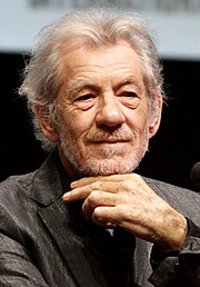 L'acteur Ian McKellen interprète le rôle de Gandalf dans la série de films Le Seigneur des anneaux de Peter Jackson.