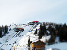 Skisprünge im Utah Olympic Park