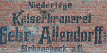 Kaiserbrauerei Gebr. Allendorff