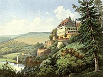 Schloss Vitzenburg (bis 1945)