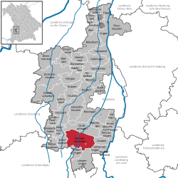 Schwabmünchen – Mappa