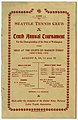 Seattle Tennis Club Tournament program, August 1899 (MOHAI 11598).jpg