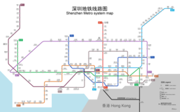 Shenzhen Metro (Rapida Transito) System Map 2016.png