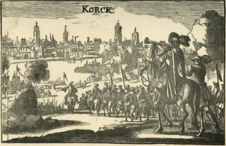 <span class="mw-page-title-main">Siege of Cork</span> 1690 siege