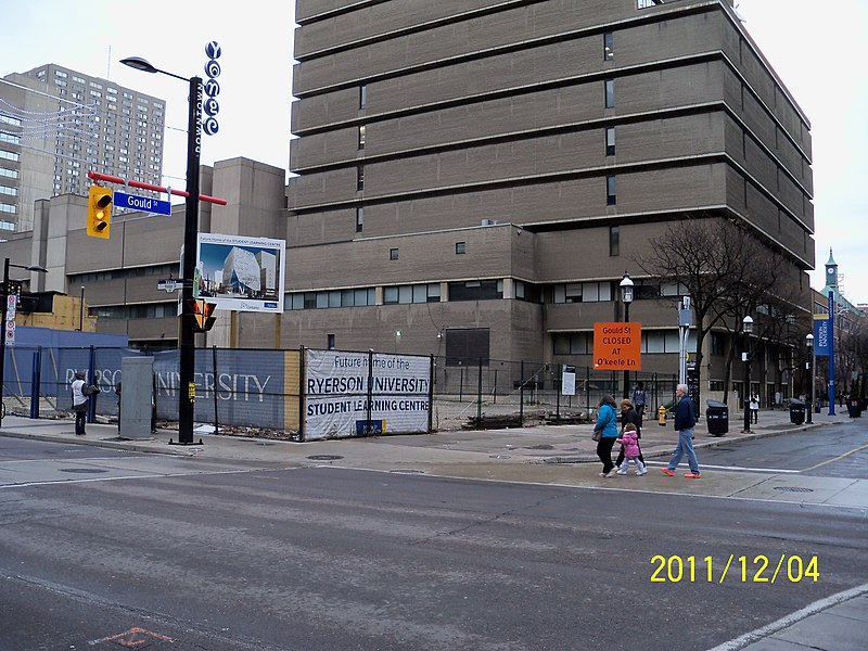 File:Site of the original 'Sam the Record Man', at Yonge and Gould Street -a.jpg
