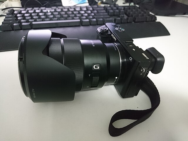 Objetivo Sony E PZ 18-105 mm F4 G OSS