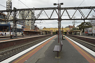 <span class="mw-page-title-main">South Yarra railway station</span> Railway station in Melbourne, Australia