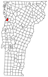 South Burlington - Karta