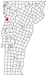 South Burlington - Carte