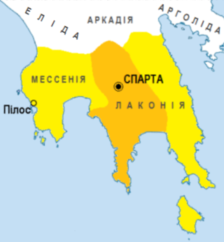 Спарта: історичні кордони на карті