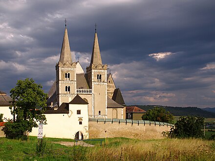 St. Martin's cathedral  in Spišské Podhradie (Slovakia).