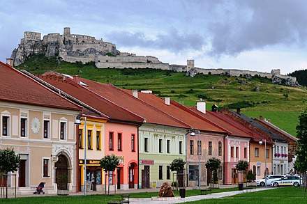 Spiš castle is one of the largest castles in Europe