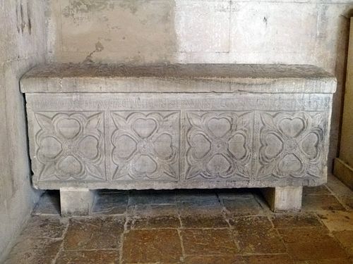 Right sarcophagus of Lovro, archbishop of Split (11th century)