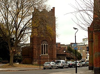 St Mary at the Elms Church in Ipswich, England