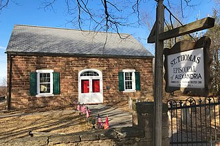 <span class="mw-page-title-main">St. Thomas Episcopal Church (Pittstown, New Jersey)</span> Historic church in New Jersey, United States