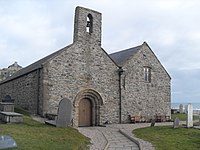 St Hywyn Gereja di Aberdaron - panoramio.jpg