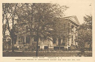 <span class="mw-page-title-main">Burt-Stark Mansion</span> Historic house in South Carolina, United States