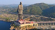 Statue of Unity in 2018