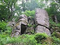 Stone cabinet