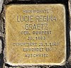 Stolperstein Dernburgstr 55 (Charl) Lucie Regina Graetz.jpg