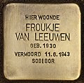 Stolperstein für Froukje van Leeuwen (Utrecht).jpg