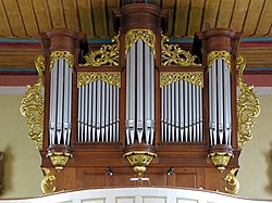 Orgue de tribune Rinckenbach-J.A.Silbermann (buffet de 1751)