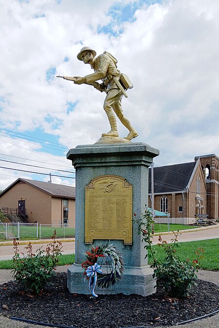 Stowe Township war memorial