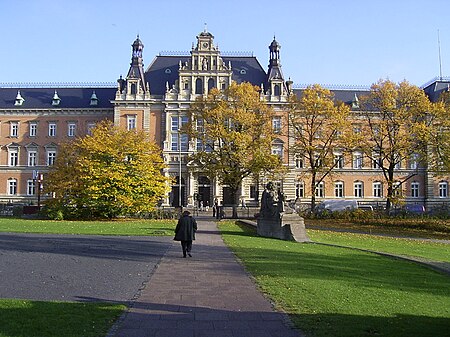 Strafjustizgebäude in Hamburg