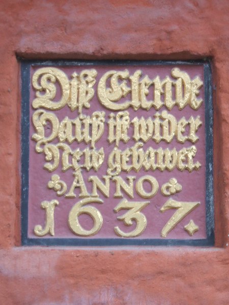 File:Stralsund, Germany, Heilgesithospital, Elendenhaus, Inschrift (2006-10-29).JPG