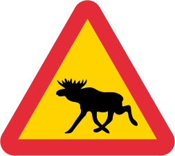 Swedish road sign.