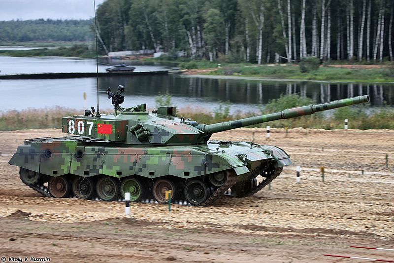 ZTZ-96主战坦克- 维基百科，自由的百科全书