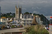 Teignmouth, stad an de zuudkust van Devon