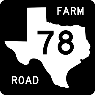 <span class="mw-page-title-main">Farm to Market Road 78</span>