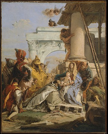 fin des années 1750, Giambattista Tiepolo Metropolitan Museum of Art, New York